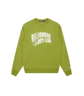 ARCH LOGO CREWNECK - OLIVE