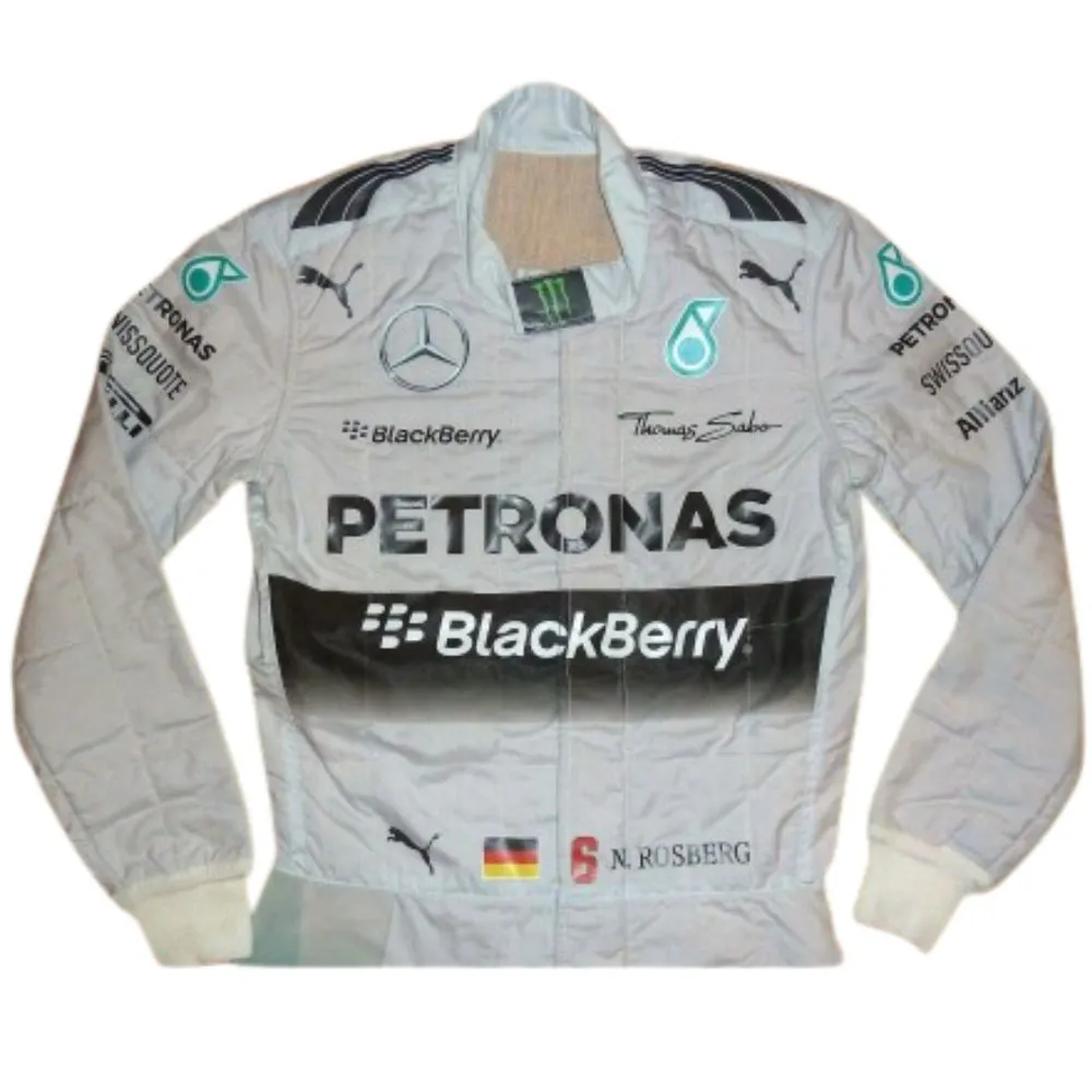 F1 Racing Costume Nico Rosberg Mercedes 2014