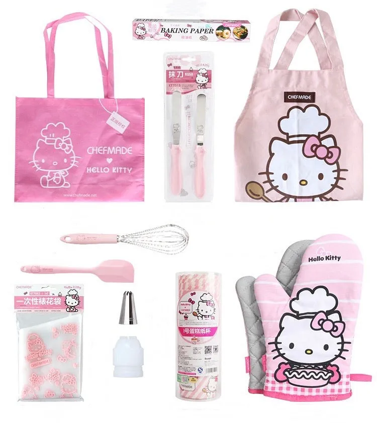 Hellokitty pastry baking adult set