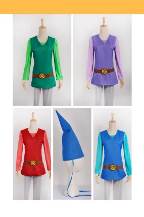 Legend of Zelda Four Swords Link Cosplay Costume