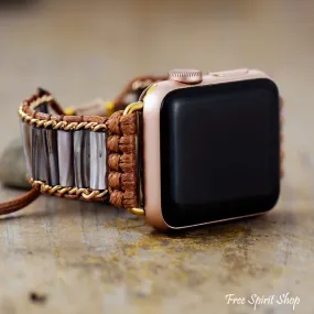 Natural Seashell Apple Watch Band