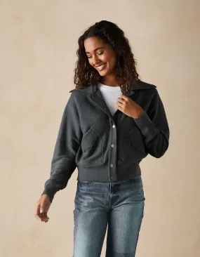 Normal Brand Women's Tony Loop Terry Bomber