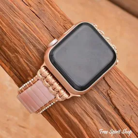 Pink Opal Apple Watch Band