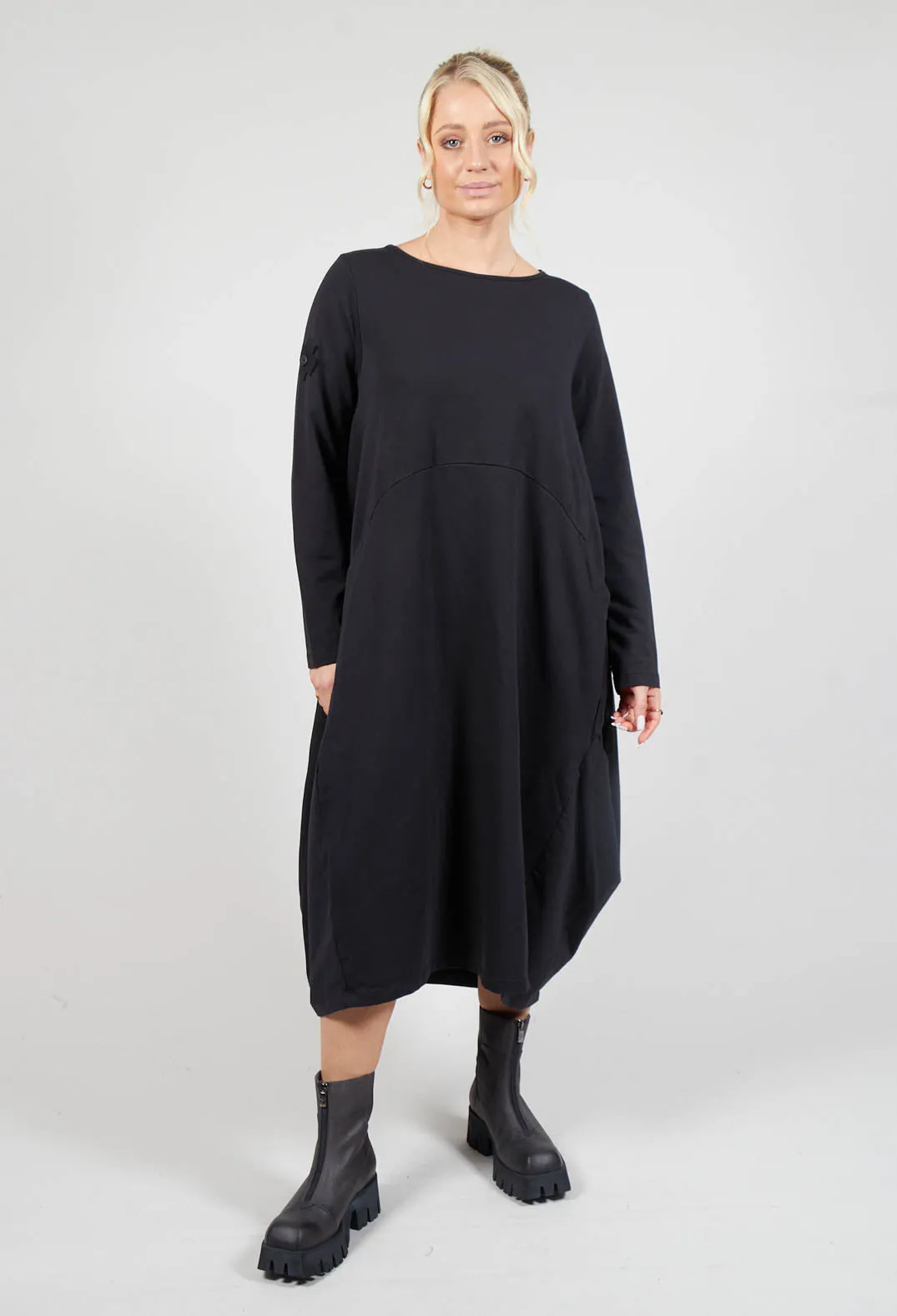 Sweat Dress in Black