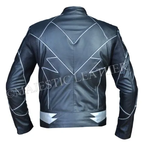 Teddy Sears Hunter Zolomon Flash Zoom Costume Leather Jacket - BNWT